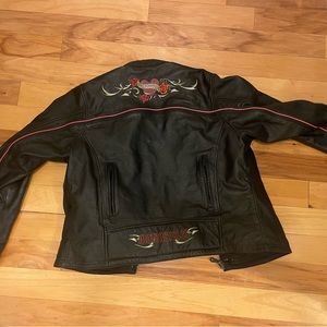 Harley Davidson Leather motorcycle jacket. Great condition.